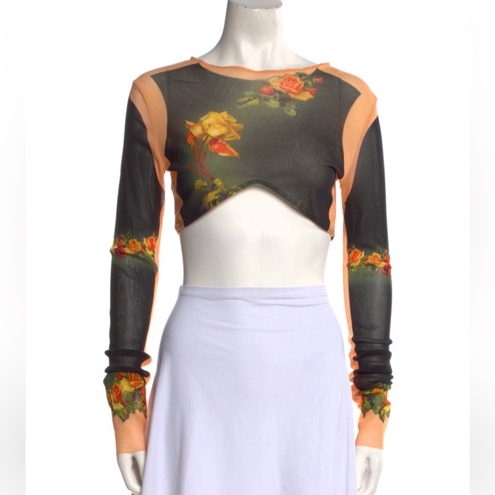 Jean Paul Gaultier Sheer Top